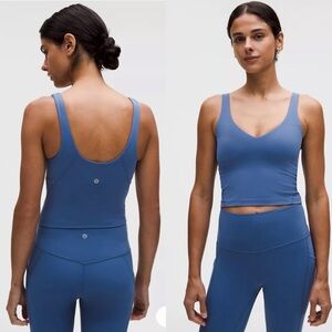 NWT lululemon Align™ Tank Top in Brilliant Blue Size 6 - Light Support, A/B Cup